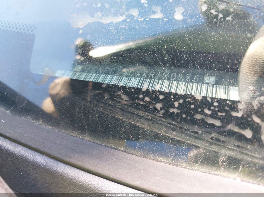 2008 Chevrolet Tahoe Ls VIN: 1GNFC13CX8R180986 Lot: 43532525