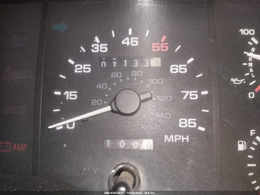 1988 Ford Mustang Lx VIN: 1FABP44E5JF166052 Lot: 43532527