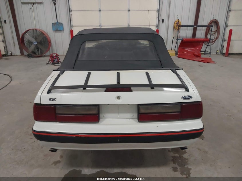 1988 Ford Mustang Lx VIN: 1FABP44E5JF166052 Lot: 43532527