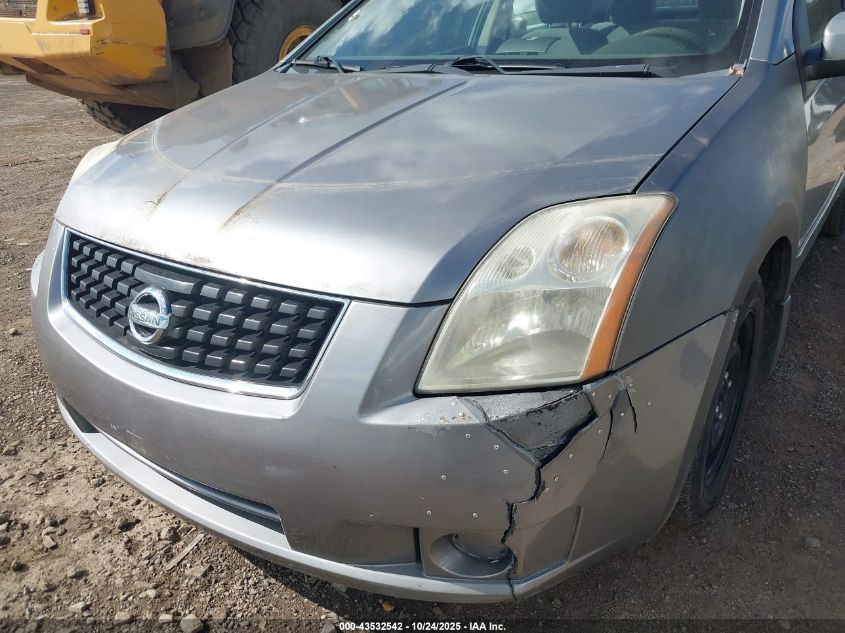 2008 Nissan Sentra 2.0 VIN: 3N1AB61E48L670034 Lot: 43532542
