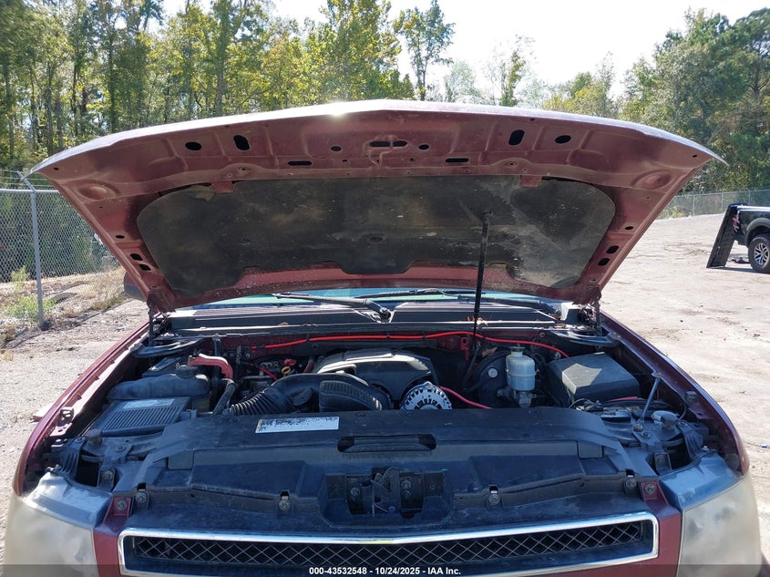 2008 Chevrolet Tahoe Lt VIN: 1GNFC13058J195786 Lot: 43532548