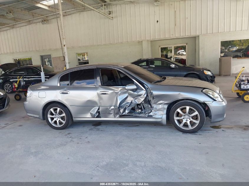 2006 Infiniti G35X VIN: JNKCV51F76M612825 Lot: 43532671
