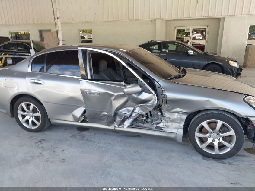 2006 Infiniti G35X VIN: JNKCV51F76M612825 Lot: 43532671
