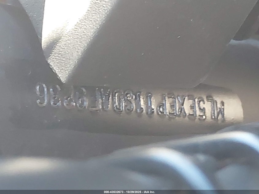 2025 Kawasaki Ex650 P VIN: ML5EXEP11SDAF9236 Lot: 43532673