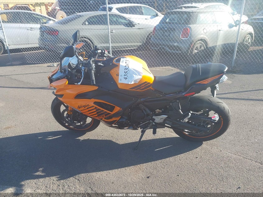 2025 Kawasaki Ex650 P VIN: ML5EXEP11SDAF9236 Lot: 43532673