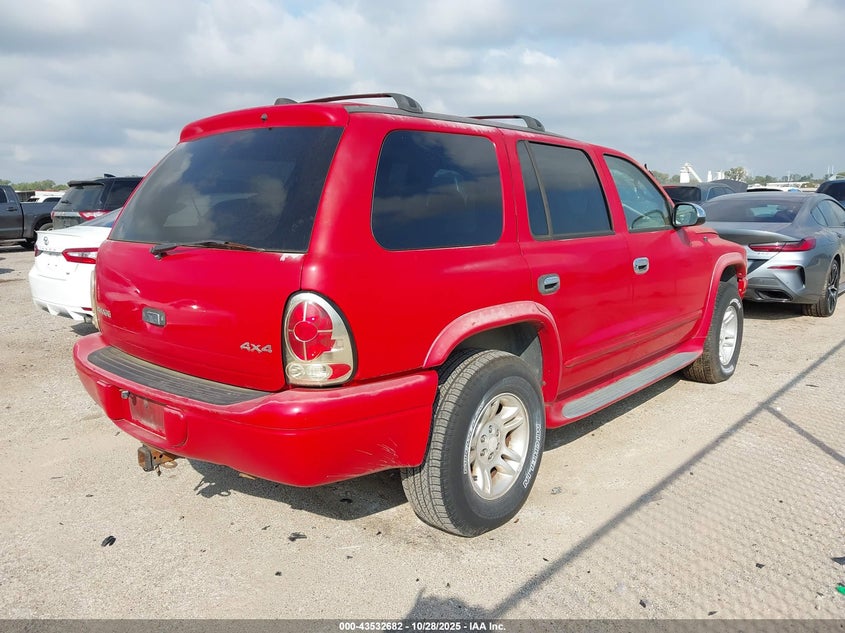 1B4HS28Z31F508678 2001 DODGE DURANGO photo no. 4