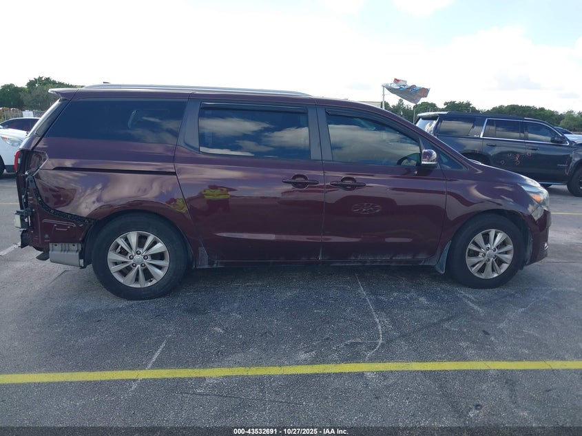 2017 Kia Sedona Lx VIN: KNDMB5C13H6292622 Lot: 43532691