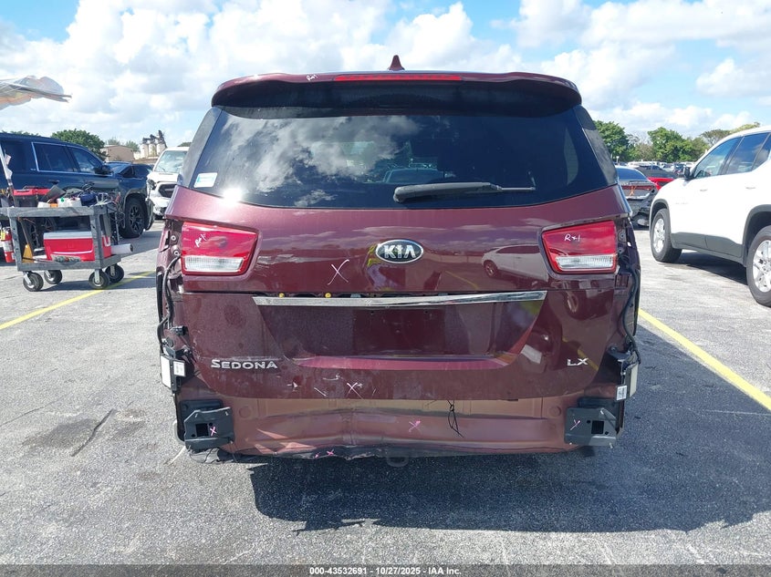 2017 Kia Sedona Lx VIN: KNDMB5C13H6292622 Lot: 43532691