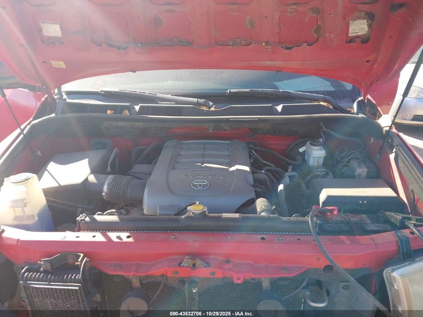 2007 Toyota Tundra Sr5 5.7L V8 VIN: 5TFBV54107X020762 Lot: 43532706