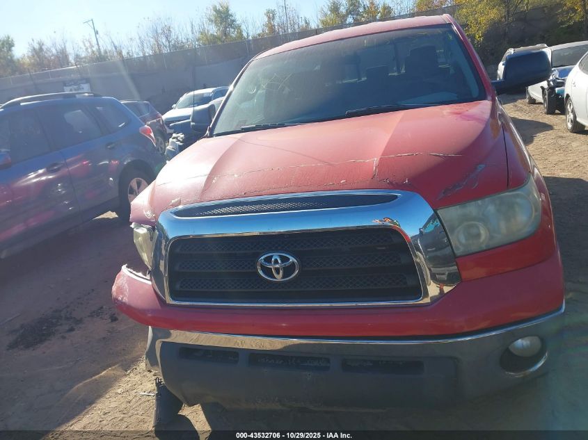2007 Toyota Tundra Sr5 5.7L V8 VIN: 5TFBV54107X020762 Lot: 43532706
