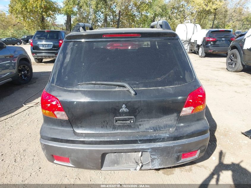 2004 Mitsubishi Outlander Ls VIN: JA4LZ31F74U053214 Lot: 43532719