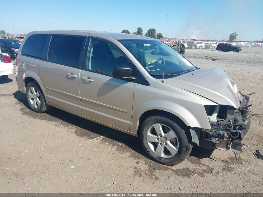 2013 DODGE GRAND CARAVAN SE - 2C4RDGBG0DR617795