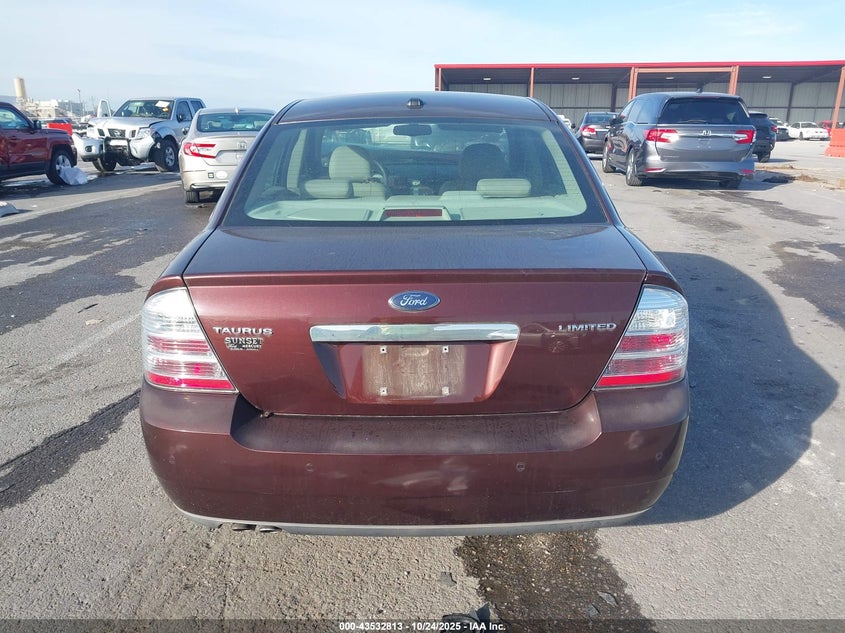 2009 Ford Taurus Limited VIN: 1FAHP25WX9G107266 Lot: 43532813