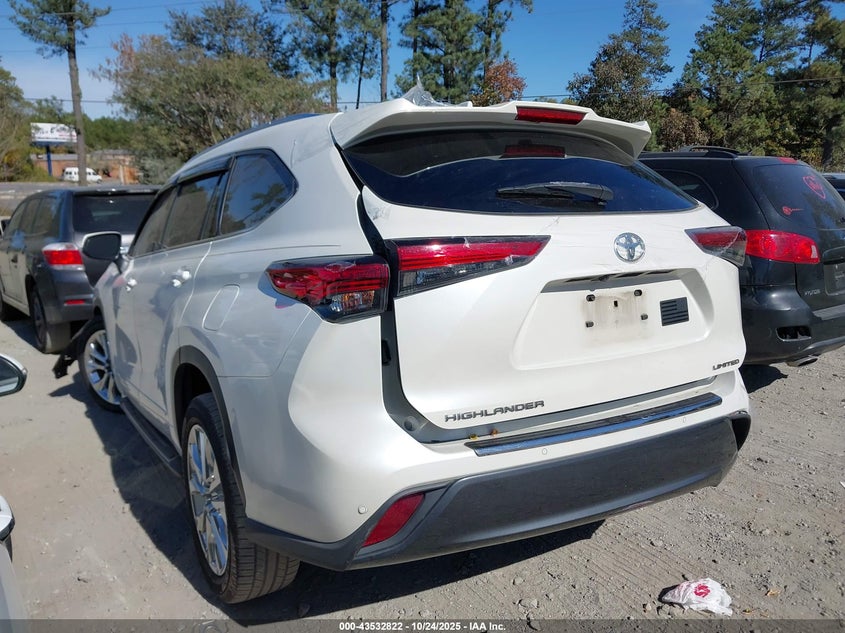 2020 TOYOTA HIGHLANDER LIMITED 5TDYZRAH5LS023809