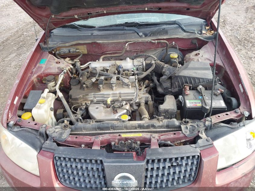 2004 Nissan Sentra 1.8S VIN: 3N1CB51D24L906104 Lot: 43532821