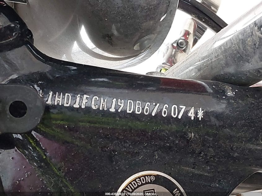 2013 Harley-Davidson Flhtcu Ultra Classic Electra Gld VIN: 1HD1FCM19DB676074 Lot: 43532824
