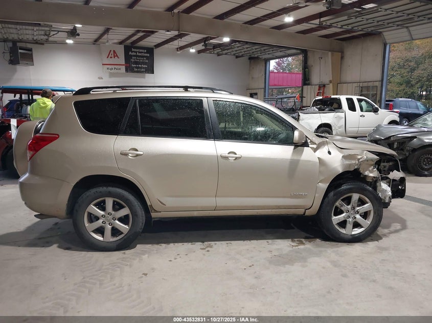 2008 Toyota Rav4 Limited VIN: JTMZD31V686063782 Lot: 43532831