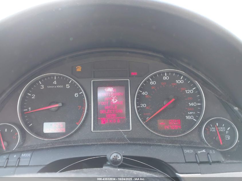 2002 Audi A4 1.8T VIN: WAULC68E32A268154 Lot: 43532834