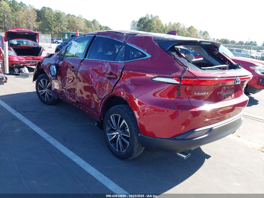 2022 TOYOTA VENZA LE JTEAAAAHXNJ092078