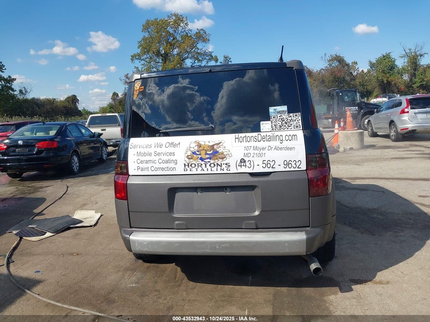 2003 Honda Element Ex VIN: 5J6YH28623L035197 Lot: 43532943