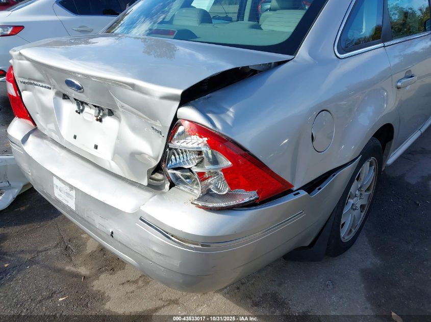 2007 Ford Five Hundred Sel VIN: 1FAHP24117G140787 Lot: 43533017