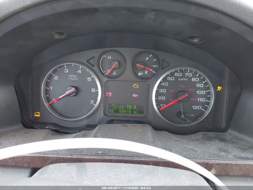 2007 Ford Five Hundred Sel VIN: 1FAHP24117G140787 Lot: 43533017