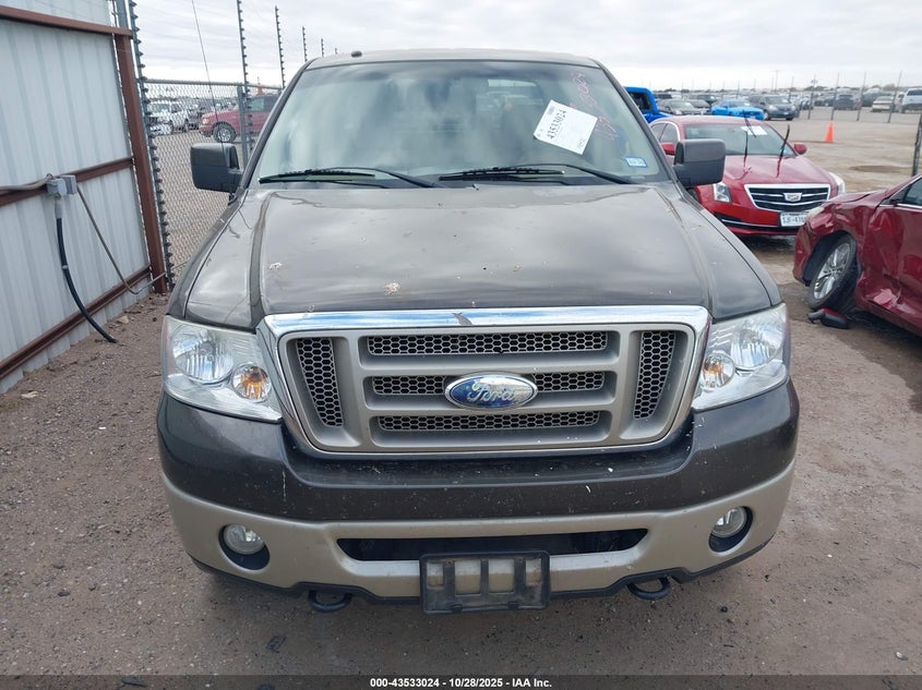 2007 Ford F-150 Fx4/Lariat/Xlt VIN: 1FTPW14V87KC38251 Lot: 43533024