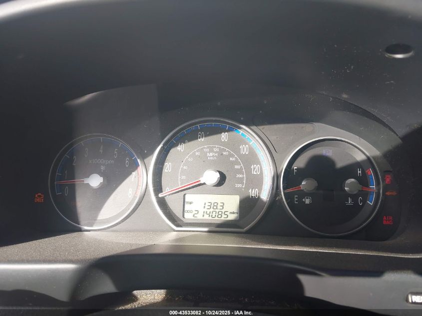 2009 Hyundai Santa Fe Se VIN: 5NMSH13E29H257124 Lot: 43533082