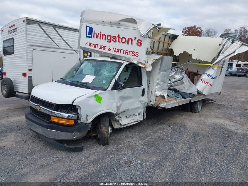 1HA3GTC77MN007292 2021 CHEVROLET EXPRESS CUTAWAY WORK VAN photo 1