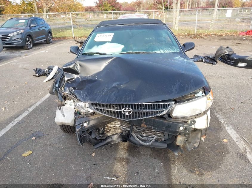 2001 Toyota Camry Solara Sle V6 VIN: 2T1FF22PX1C449725 Lot: 43533119
