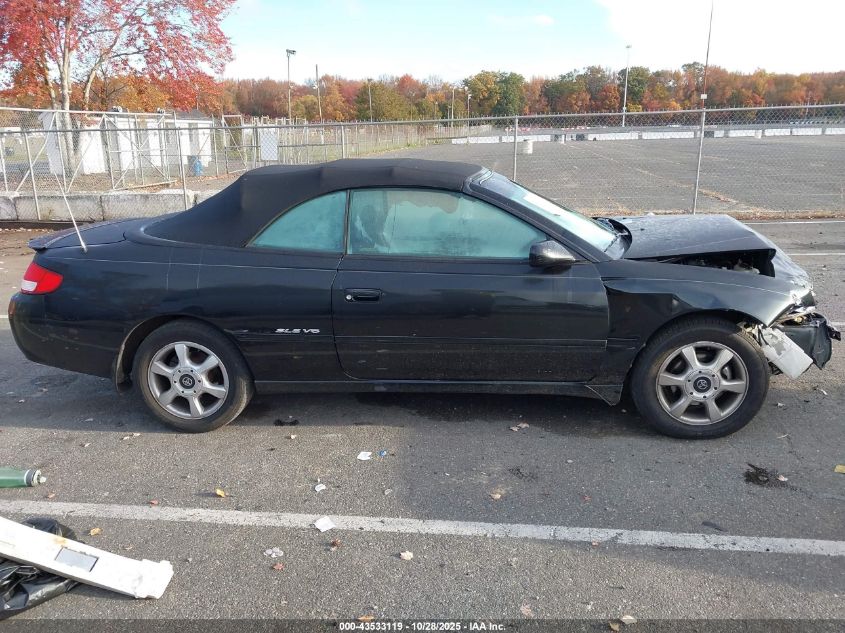 2001 Toyota Camry Solara Sle V6 VIN: 2T1FF22PX1C449725 Lot: 43533119