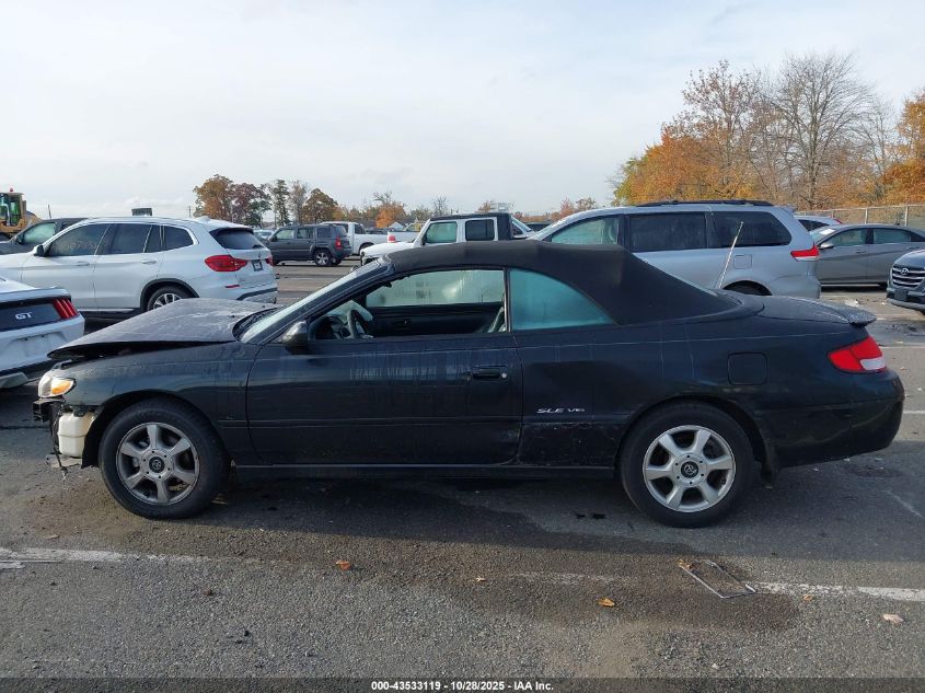 2001 Toyota Camry Solara Sle V6 VIN: 2T1FF22PX1C449725 Lot: 43533119