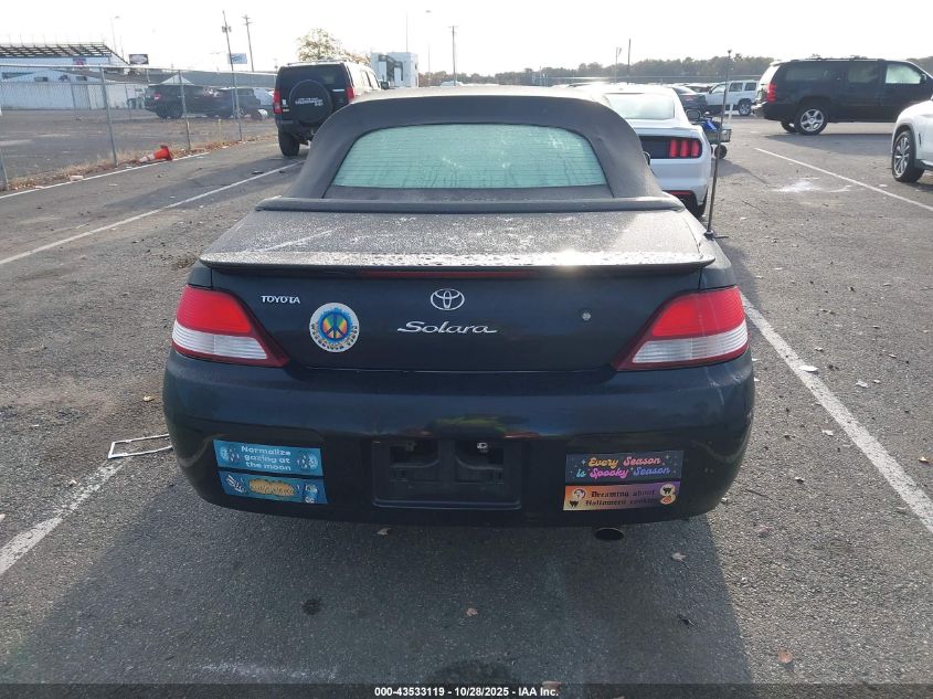 2001 Toyota Camry Solara Sle V6 VIN: 2T1FF22PX1C449725 Lot: 43533119