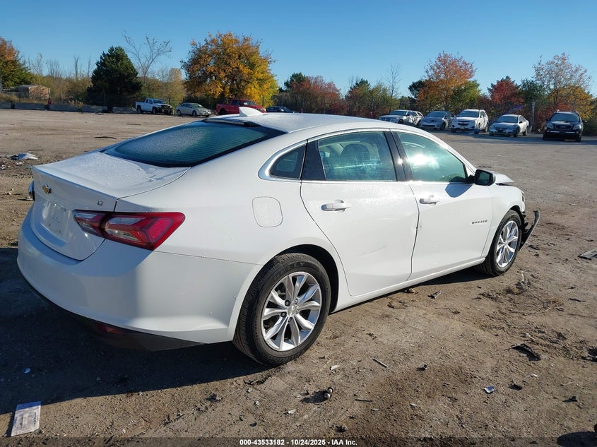 2021 CHEVROLET MALIBU FWD LT 1G1ZD5ST0MF018073