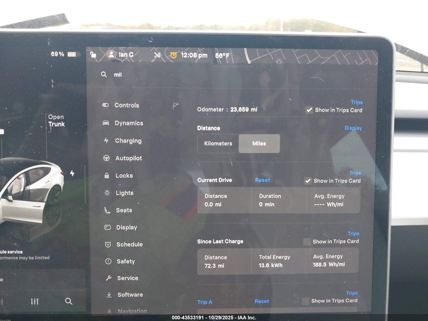 2023 Tesla Model 3 Rear-Wheel Drive VIN: 5YJ3E1EA9PF568622 Lot: 43533191