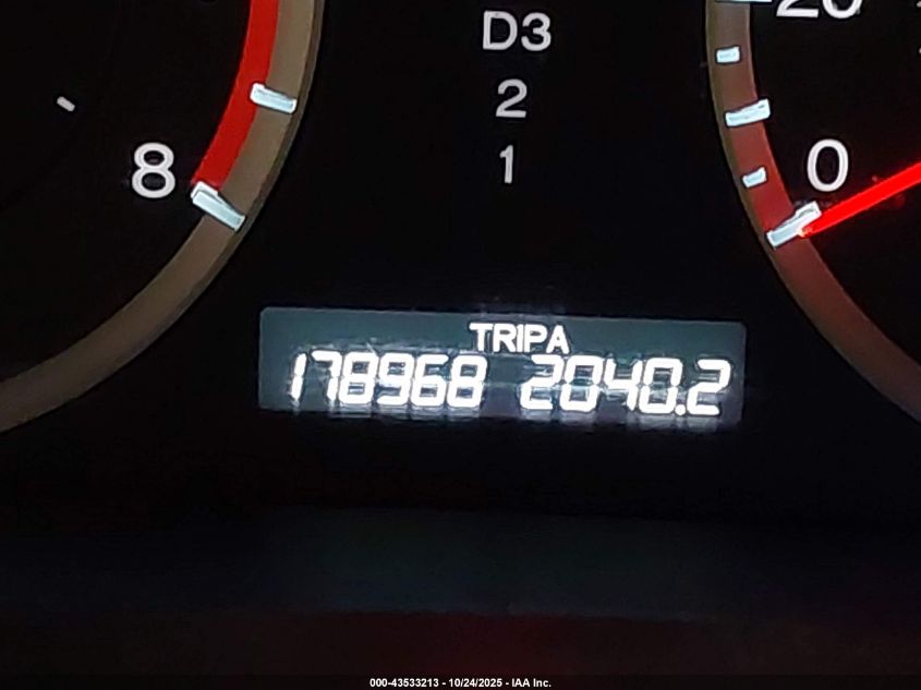 2009 Honda Accord 3.5 Ex-L VIN: 1HGCP36889A031559 Lot: 43533213