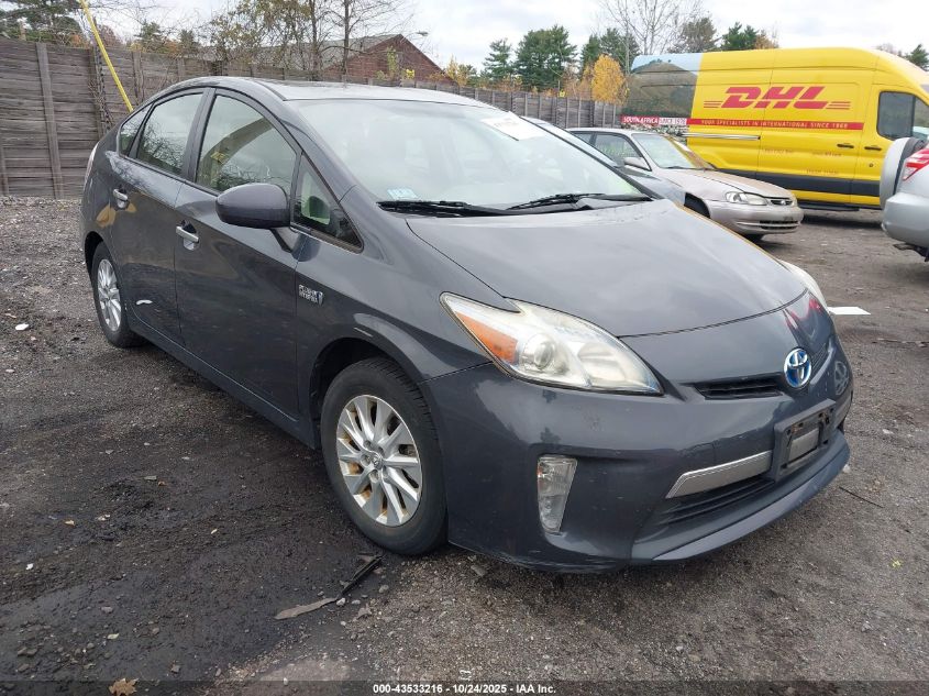 JTDKN3DP9C3011049 TOYOTA PRIUS PLUG-IN Photo 1