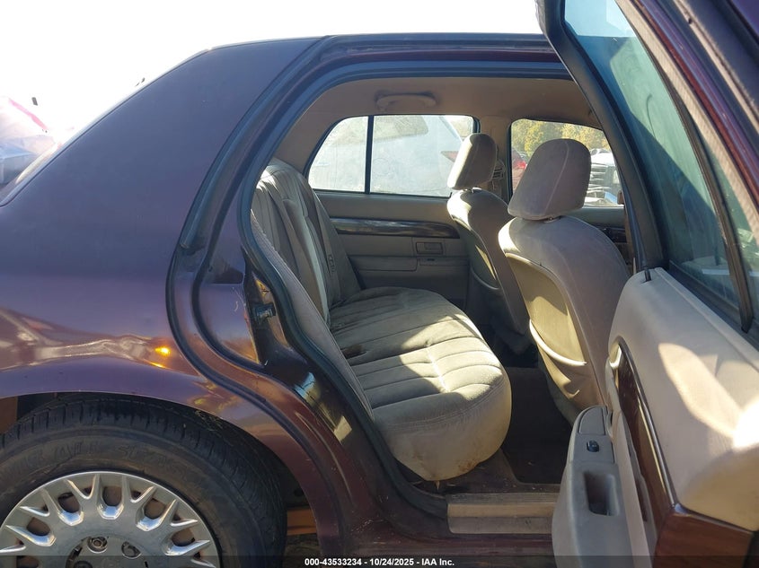 2003 Mercury Grand Marquis Gs VIN: 2MEFM74W03X639764 Lot: 43533234