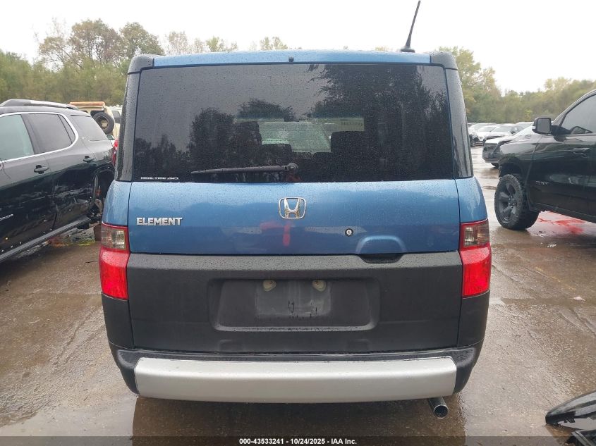 2006 Honda Element Ex VIN: 5J6YH28606L025823 Lot: 43533241