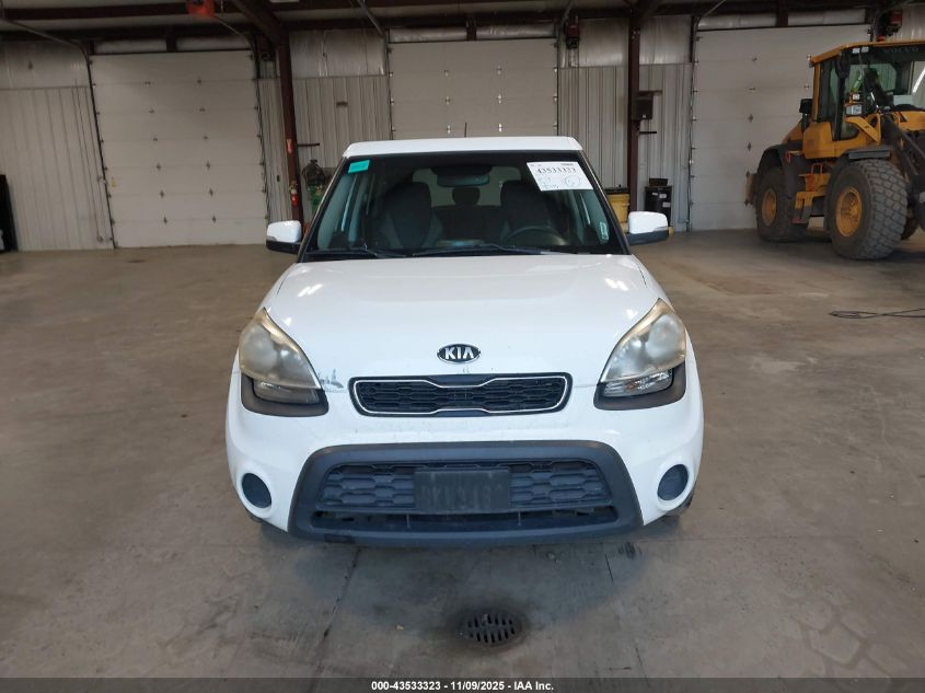 2013 Kia Soul + VIN: KNDJT2A6XD7556288 Lot: 43533323