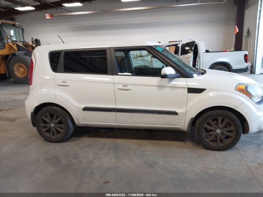 2013 Kia Soul + VIN: KNDJT2A6XD7556288 Lot: 43533323