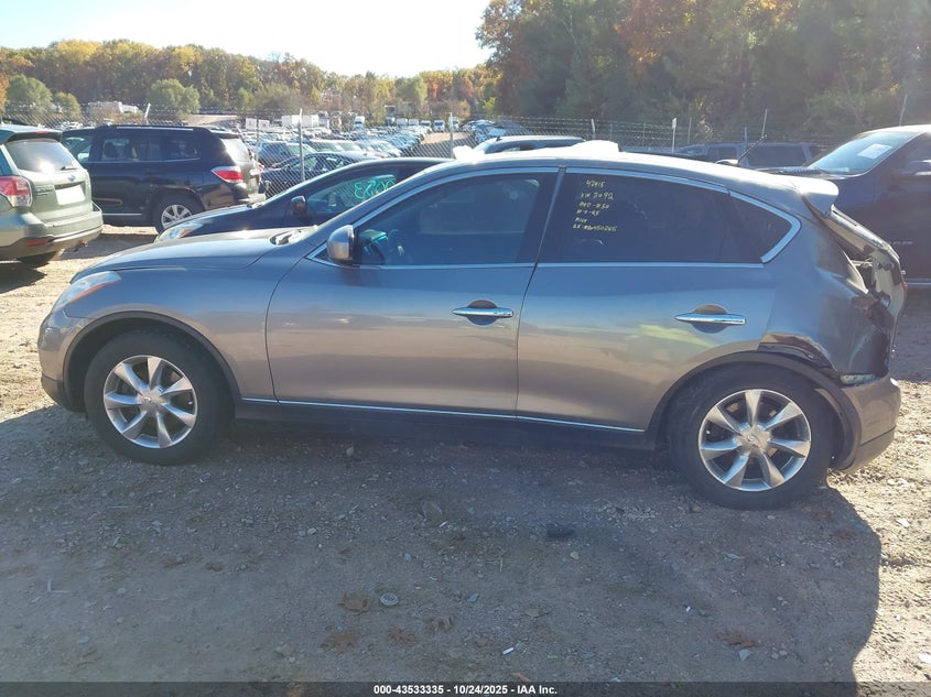 2008 Infiniti Ex35 Journey VIN: JNKAJ09E18M302092 Lot: 43533335