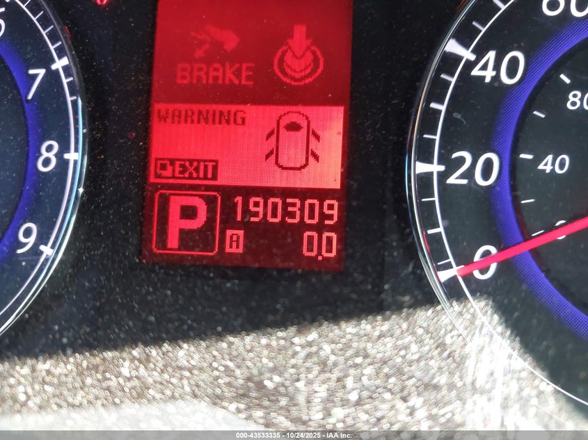 2008 Infiniti Ex35 Journey VIN: JNKAJ09E18M302092 Lot: 43533335