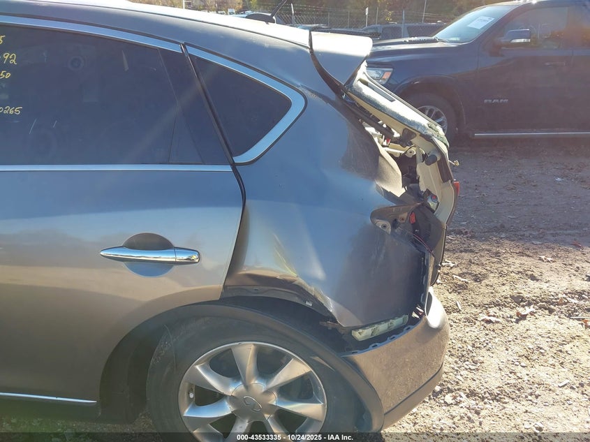 2008 Infiniti Ex35 Journey VIN: JNKAJ09E18M302092 Lot: 43533335