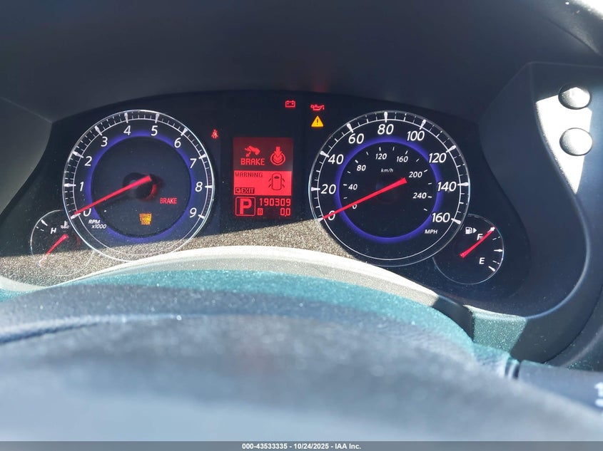 2008 Infiniti Ex35 Journey VIN: JNKAJ09E18M302092 Lot: 43533335