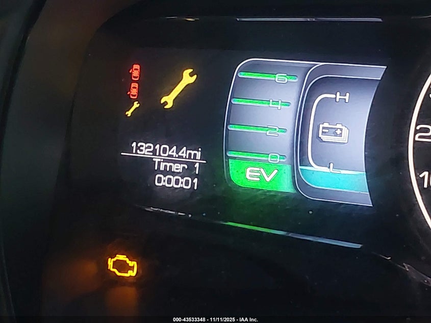 2012 Lincoln Mkz Hybrid VIN: 3LNDL2L34CR833908 Lot: 43533348