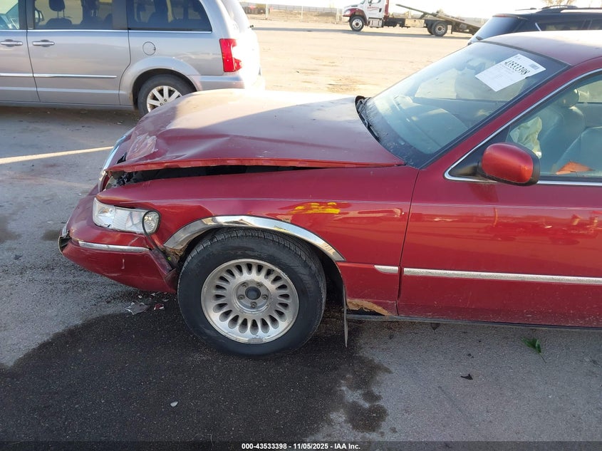 2000 Mercury Grand Marquis Ls VIN: 2MEFM75W2YX635317 Lot: 43533398