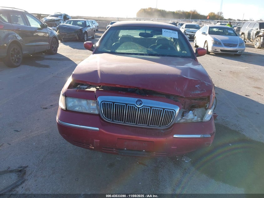 2000 Mercury Grand Marquis Ls VIN: 2MEFM75W2YX635317 Lot: 43533398