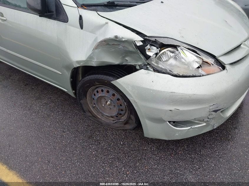 2007 Toyota Sienna Ce VIN: 5TDZK23C47S010587 Lot: 43533395