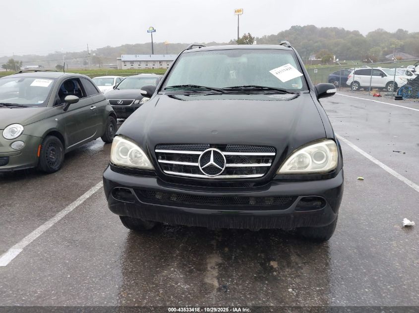 2003 Mercedes-Benz Ml 500 VIN: 4JGAB75E93A414898 Lot: 43533418